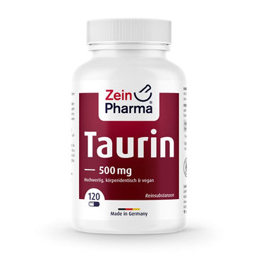 Zein Pharma: Taurine, 500mg - 120 vcaps
