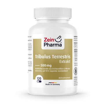 Zein Pharma: Tribulus Terrestris Extract, 500mg - 120 vcaps